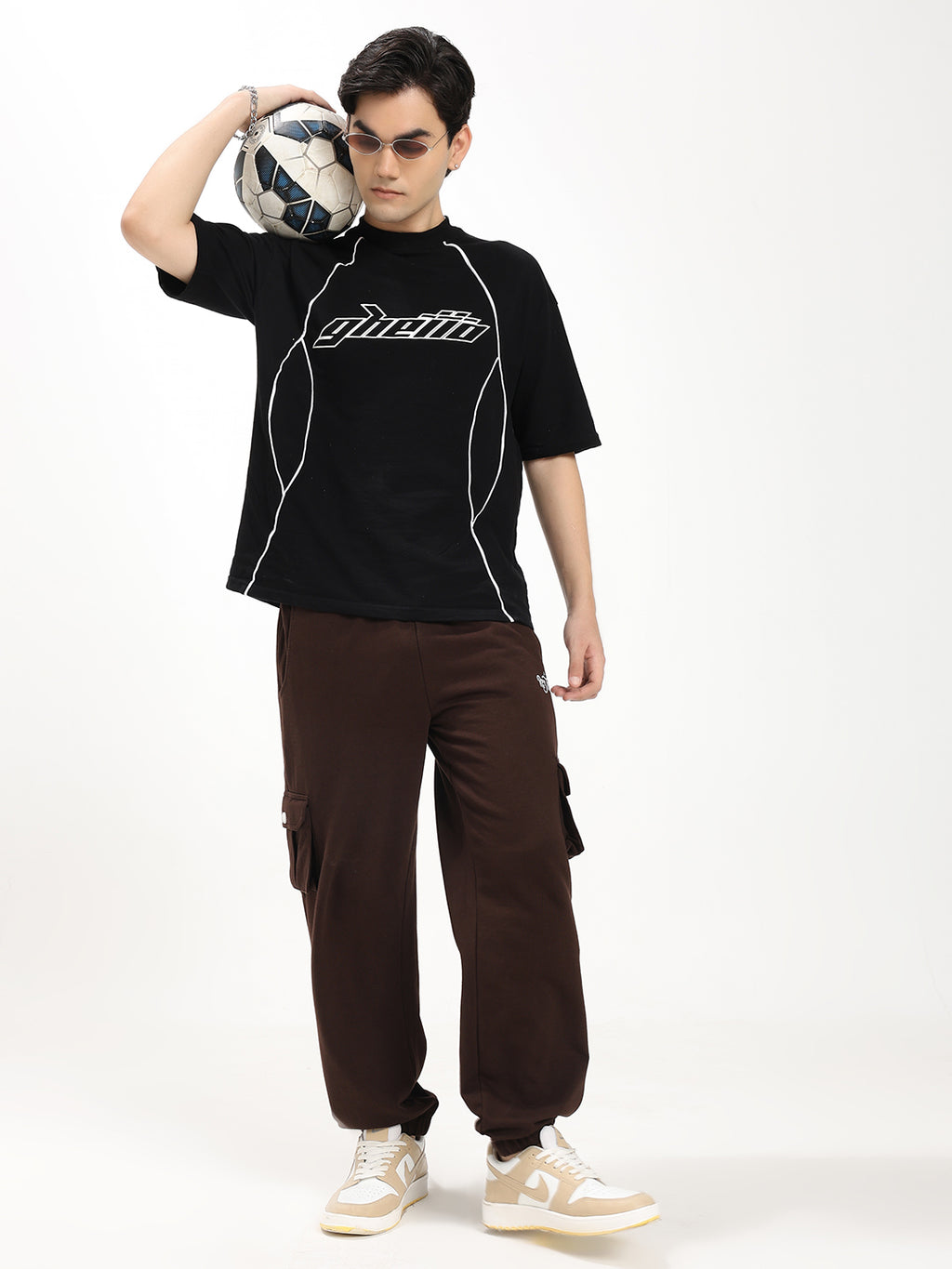 Men's Premium Utility Cargo Track Pant with Multiple Functional Pockets