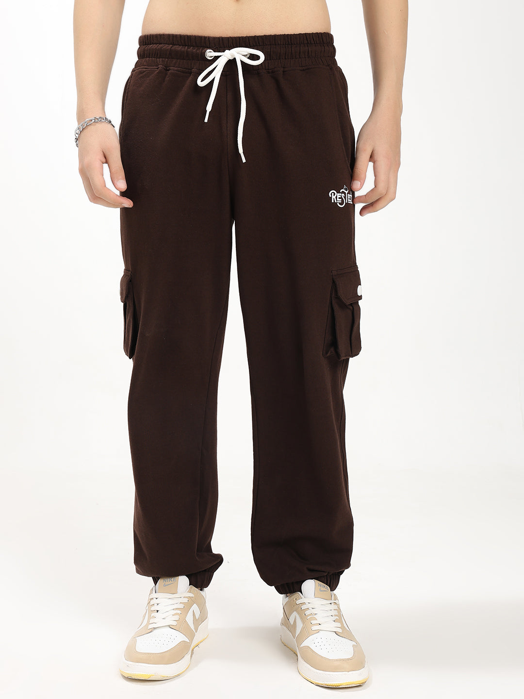 Men's Premium Utility Cargo Track Pant with Multiple Functional Pockets