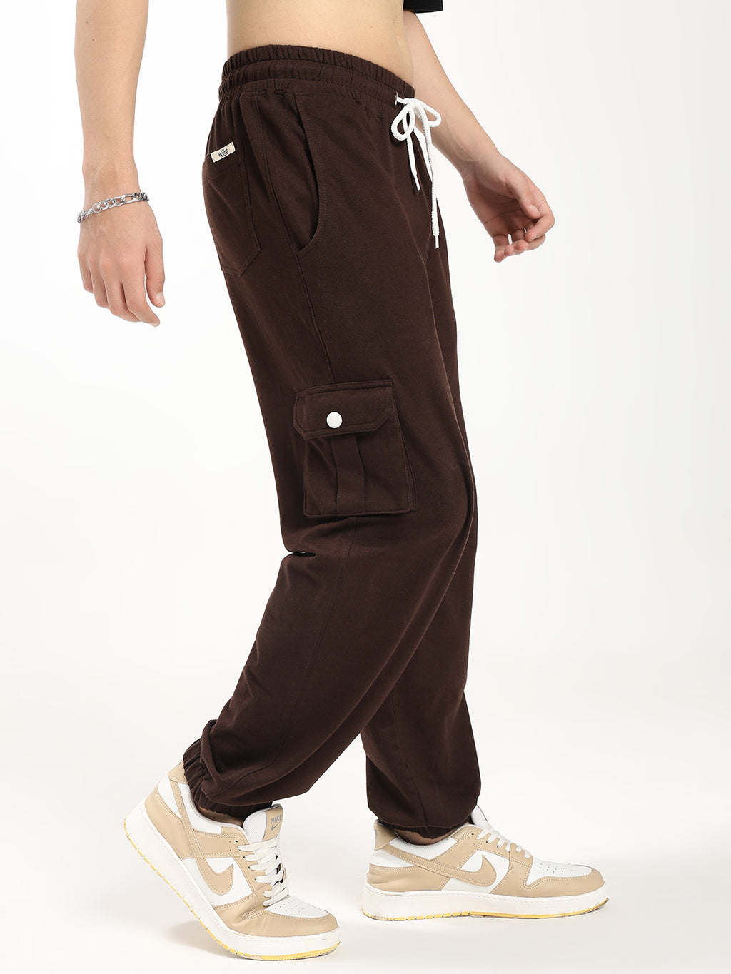 Men's Premium Utility Cargo Track Pant with Multiple Functional Pockets