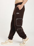 Men's Premium Multi Pocket Cargo Track Pant Elastic Waist Jogger
