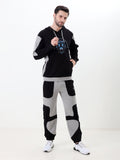 Resteez Men's Premium Color Block Track Pant