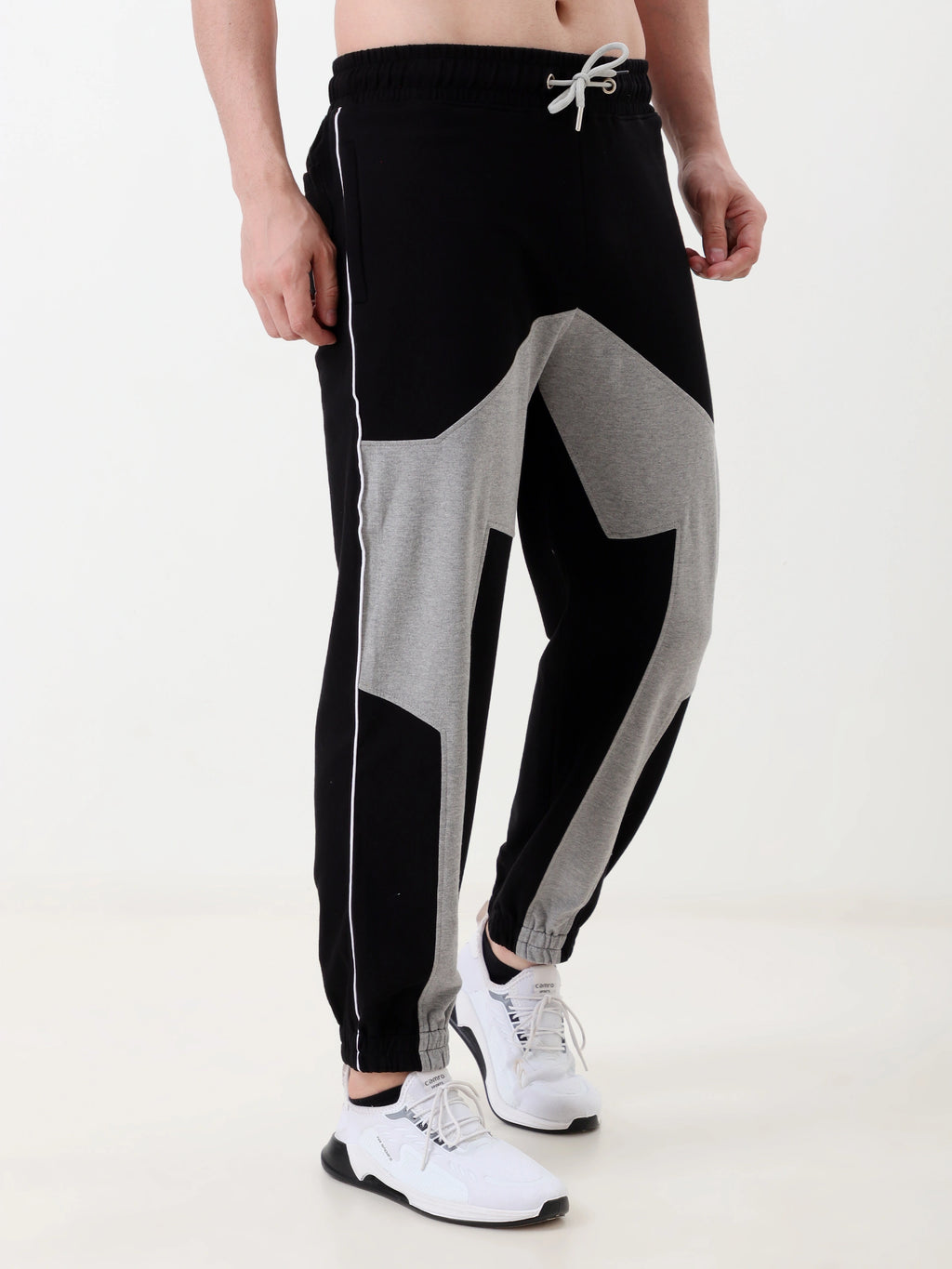 Resteez Men's Premium Panel Jogger Track Pant