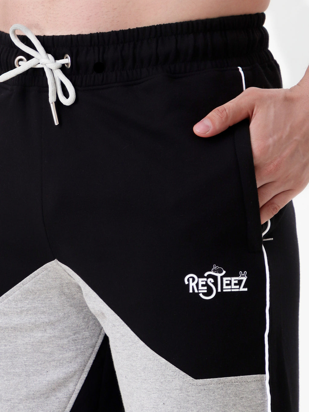 Resteez Men's Premium Panel Jogger Track Pant