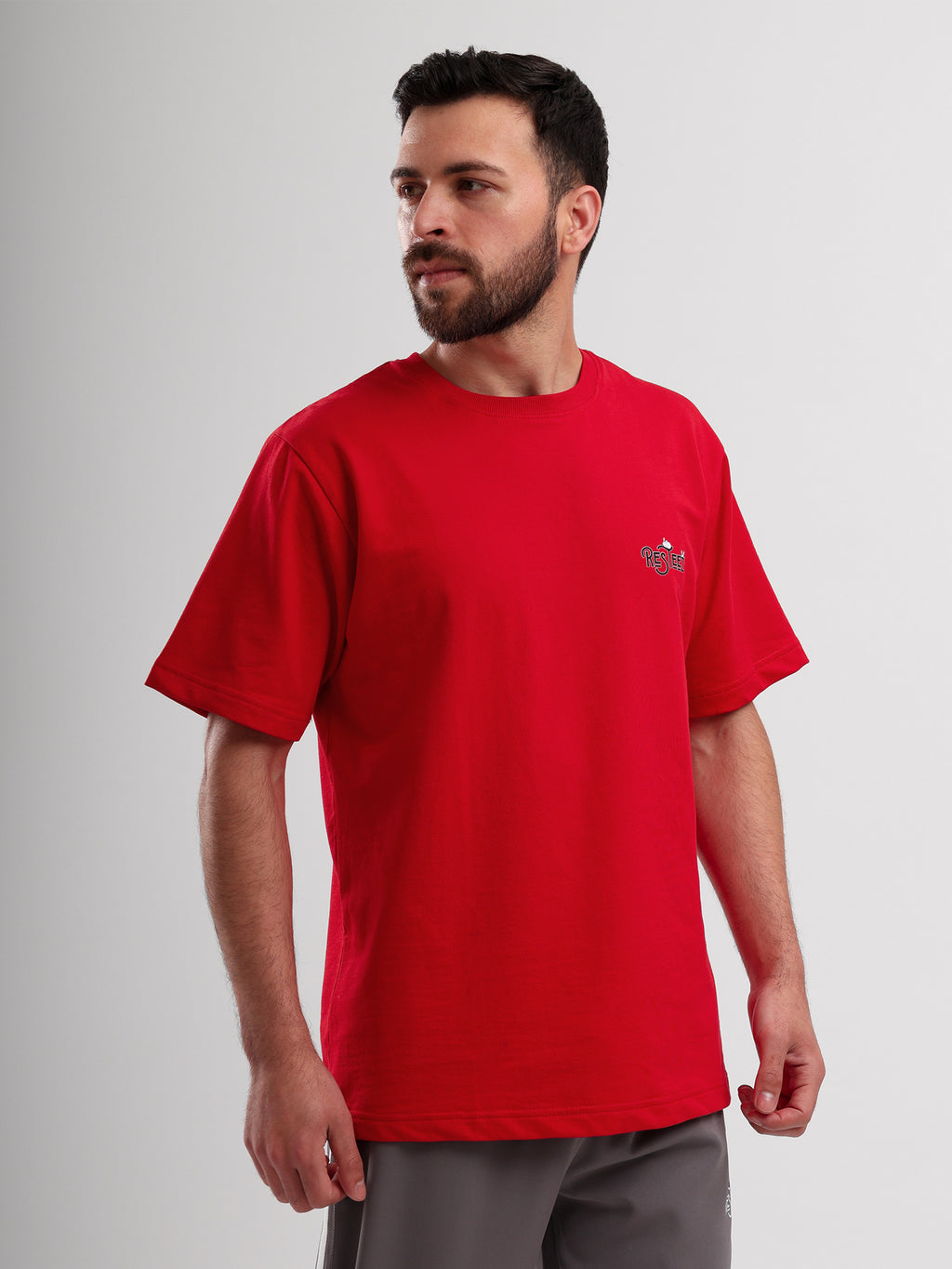 Men's Premium Oversized Graphic Print T-Shirt – Dragon Back Design