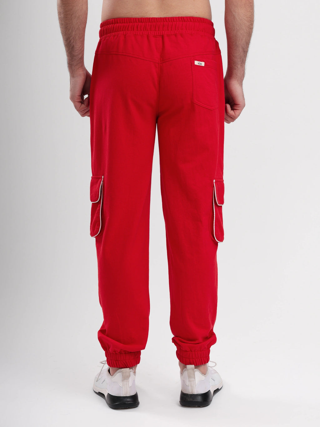 Resteez Men's Premium Utility Cargo Jogger Track Pant
