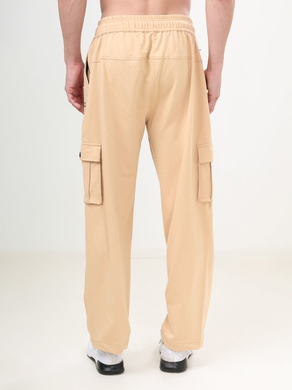 Men's Premium Cargo Track Pants | Relaxed Fit | Soft Cotton Blend | Multi-Pocket Casual Joggers