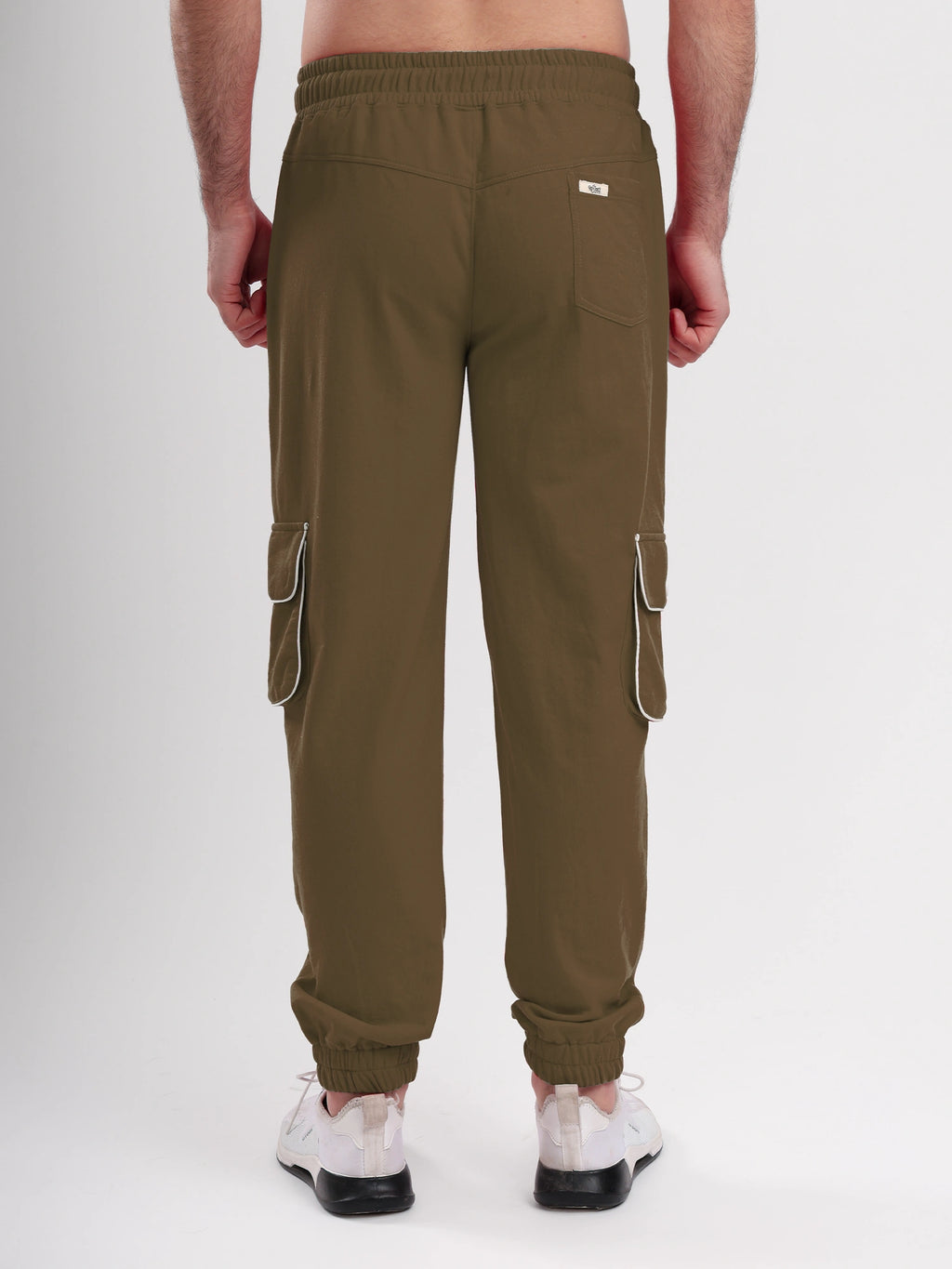 Resteez Men's Premium Utility Cargo Jogger Track Pant
