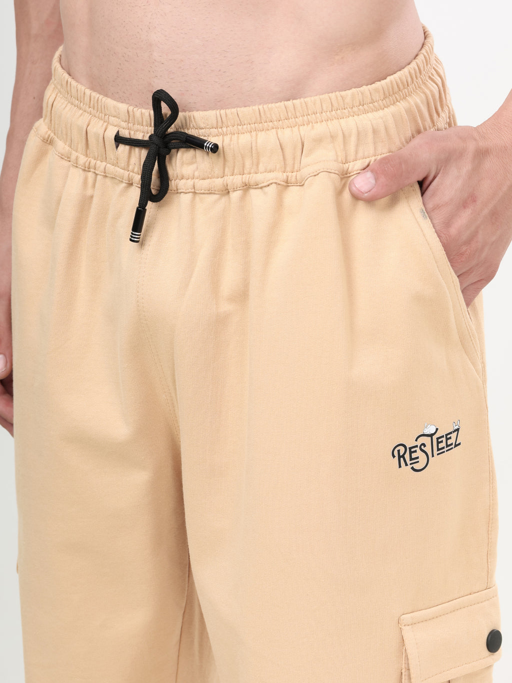 Men's Premium Cargo Track Pants | Relaxed Fit | Soft Cotton Blend | Multi-Pocket Casual Joggers