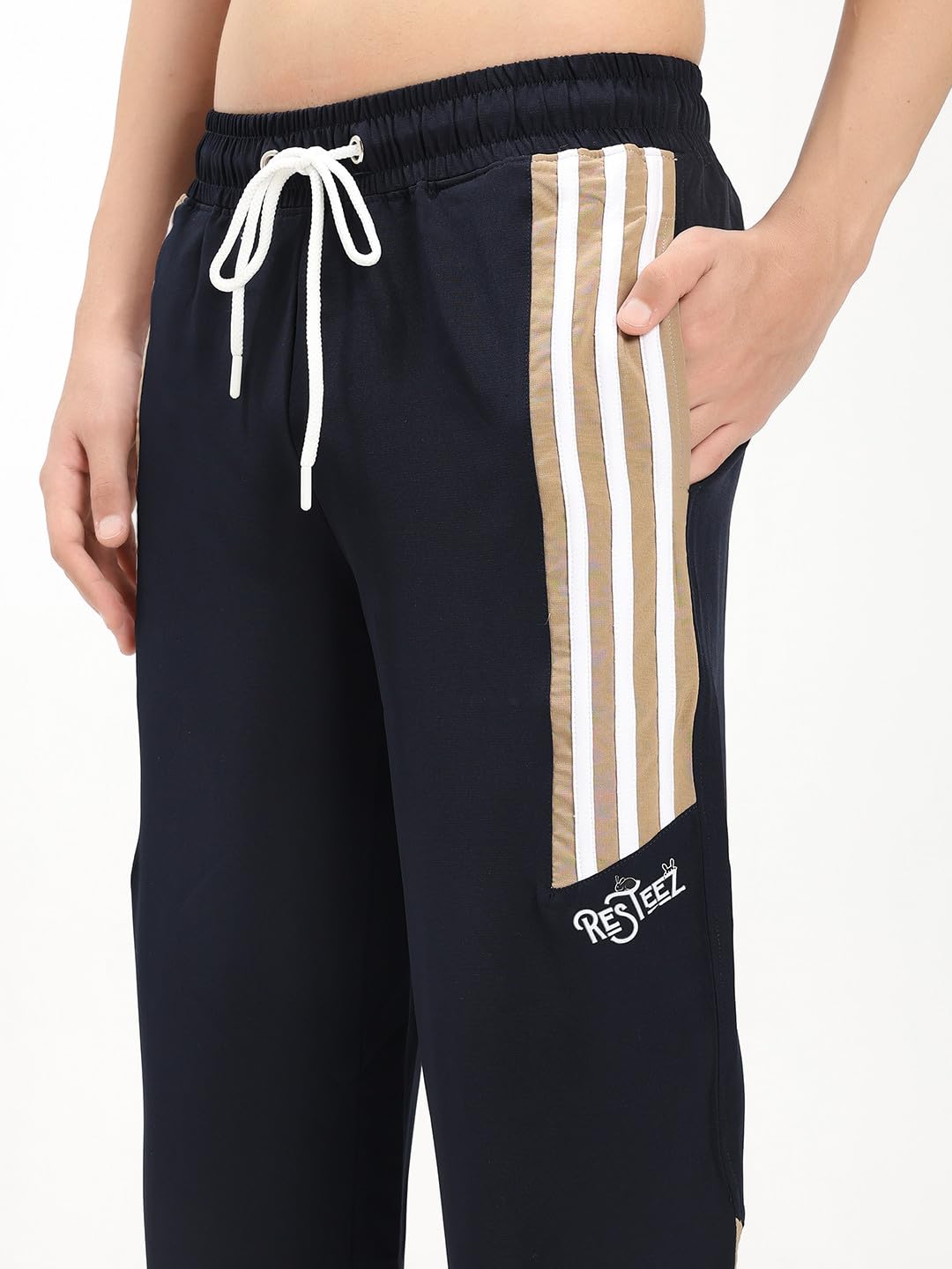 Men's Premium Relaxed Fit Track Pant with Side Stripe Design