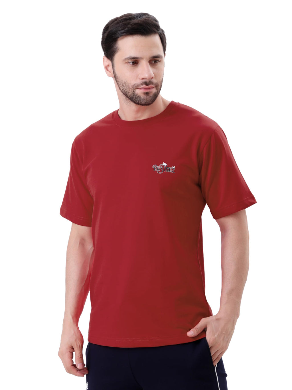 Men Viking Warriors Graphic Oversized T Shirt Premium Cotton Casual Streetwear Tee