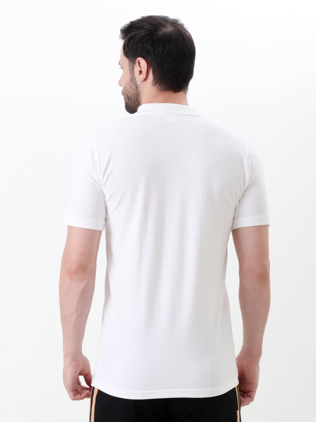 Men's Performance Polo T Shirt Half Sleeve Athletic Casual Regular Fit