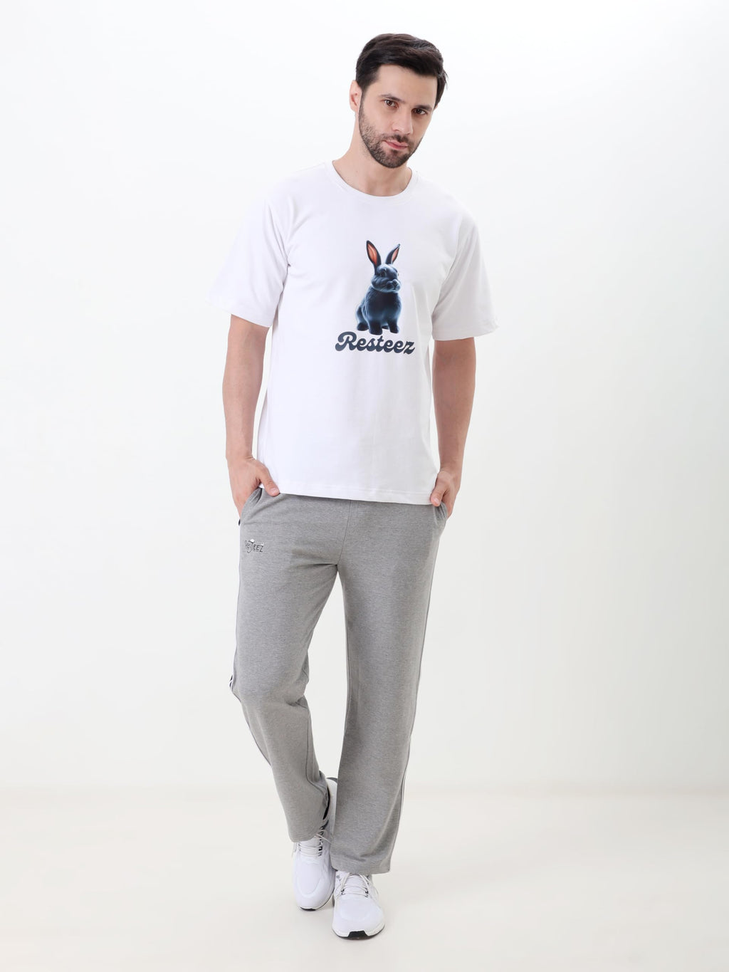Men Viking Warriors Graphic Oversized T Shirt Premium Cotton Casual Streetwear Tee