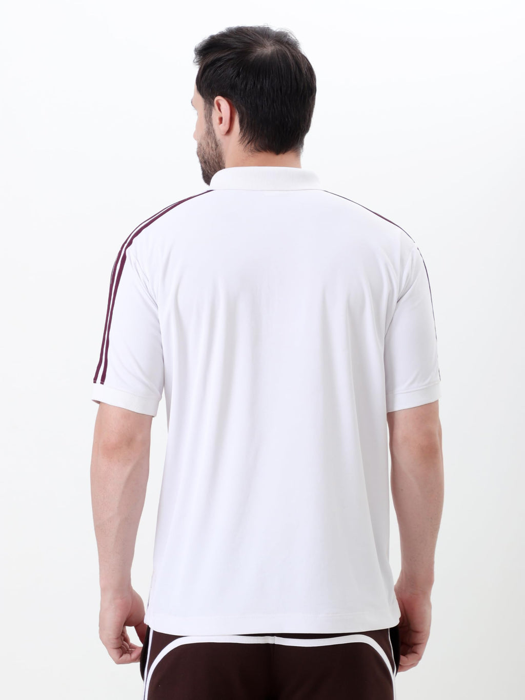 Men's Performance Polo T Shirt Half Sleeve Athletic Casual Regular Fit