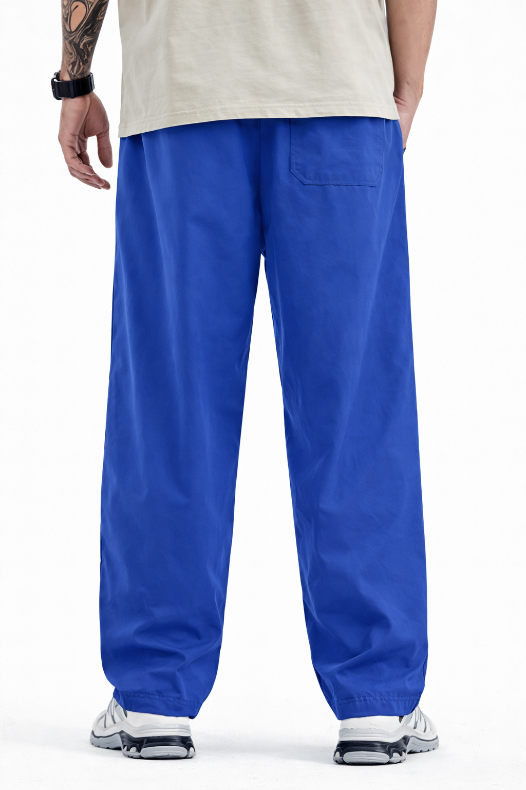 Men's Regular Fit Side Panel Track Pant | Drawstring Sports Lower