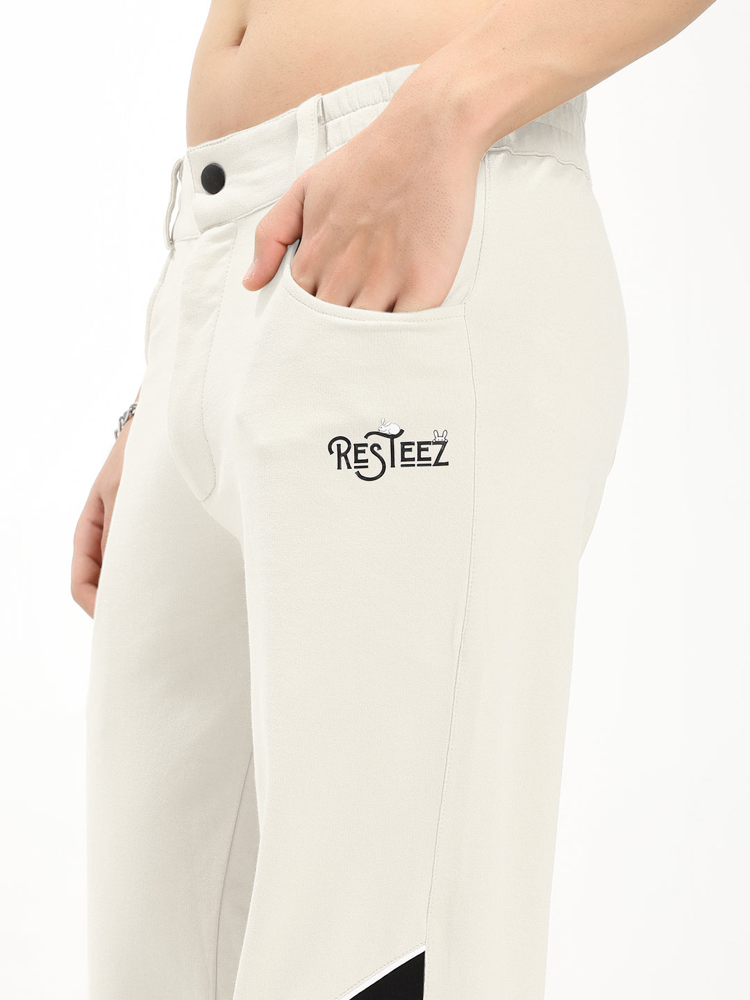Men's Regular Fit Track Pants with Cargo Pocket | Drawstring Waist | Sports & Casual Lower