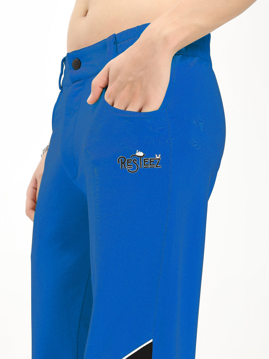 Men's Regular Fit Track Pants with Cargo Pocket | Drawstring Waist | Sports & Casual Lower