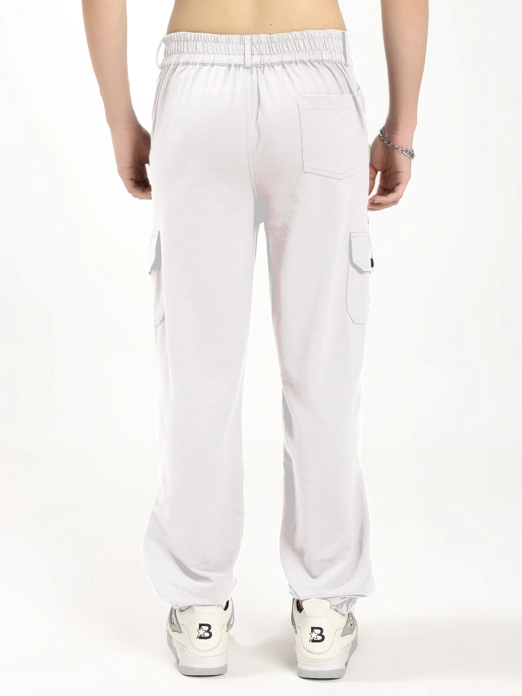 Resteez Men's Premium Cargo Track Pant | Relaxed Fit