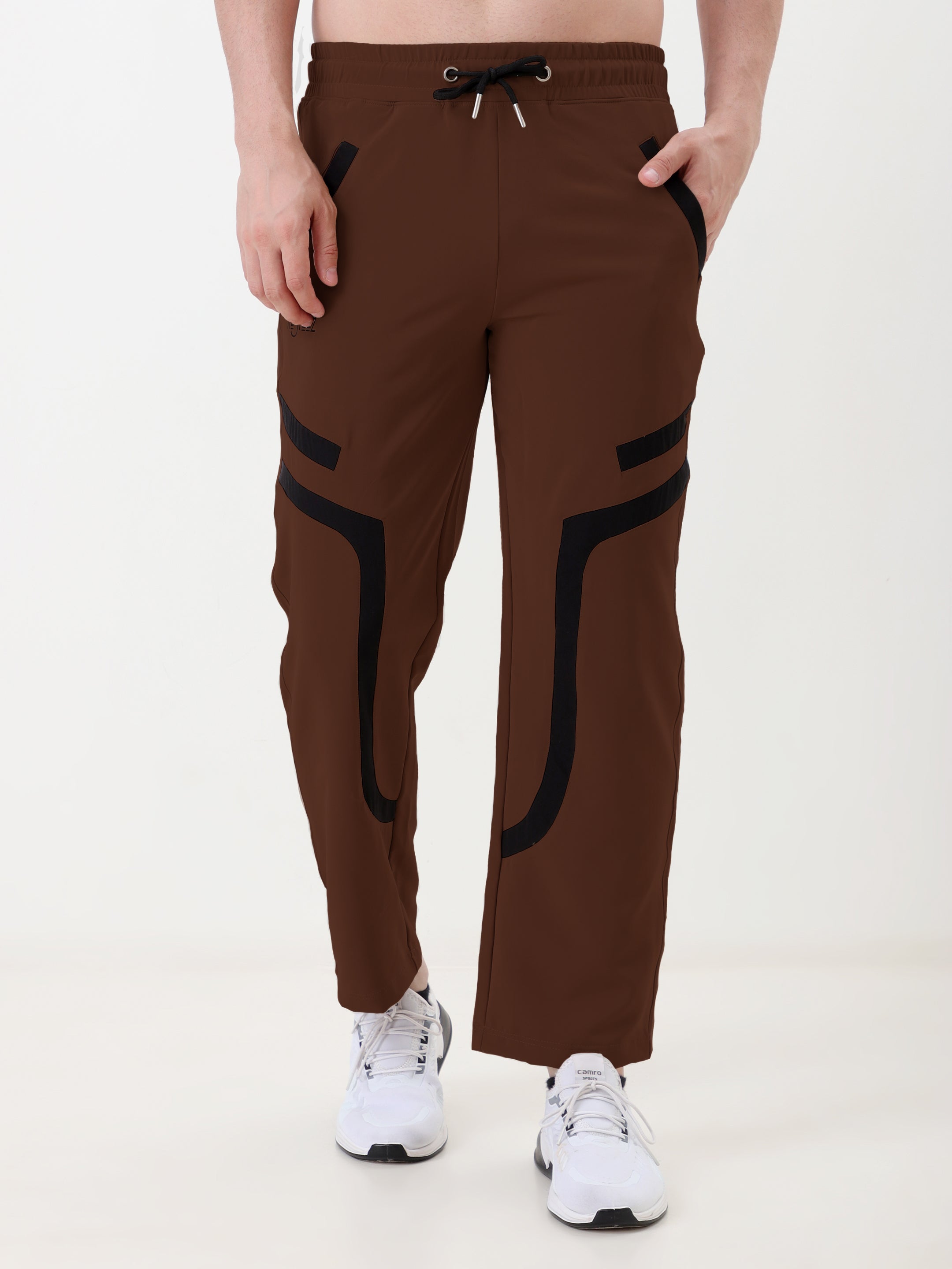 Men's Regular Fit Track Pants | Premium Stretch Fabric | Casual & Sports Lower