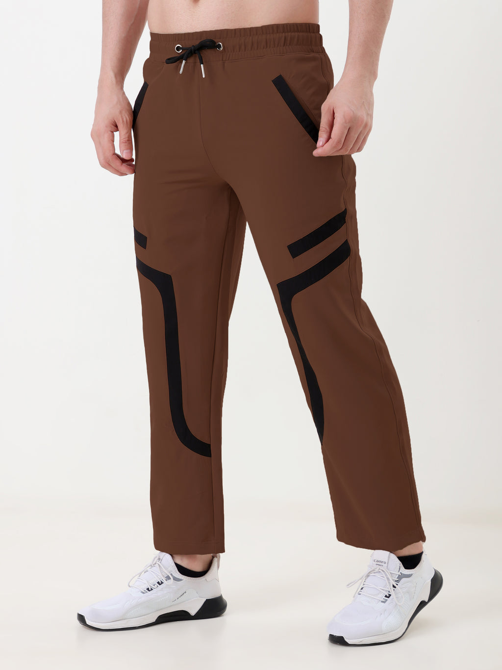 Men's Regular Fit Track Pants | Premium Stretch Fabric | Casual & Sports Lower