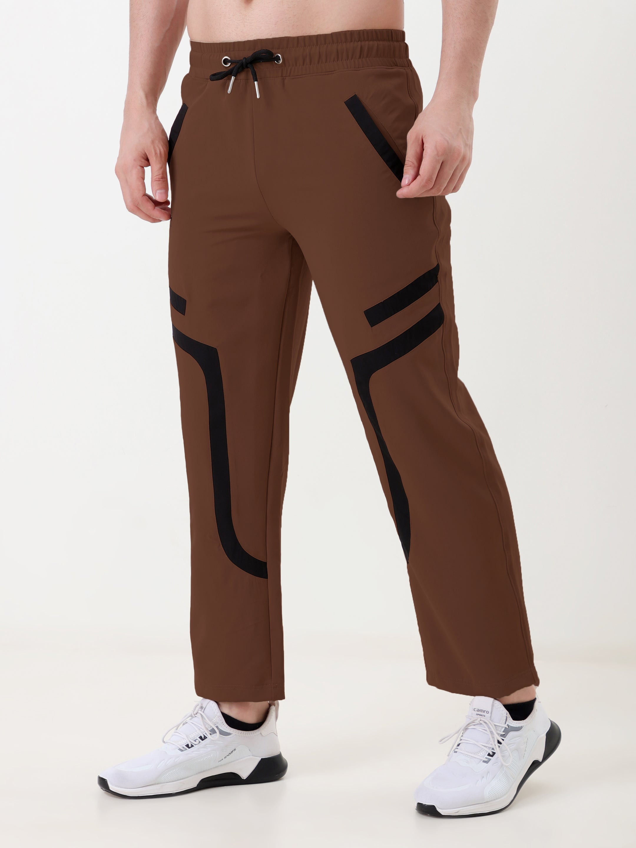 Men's Regular Fit Track Pants | Premium Stretch Fabric | Casual & Sports Lower
