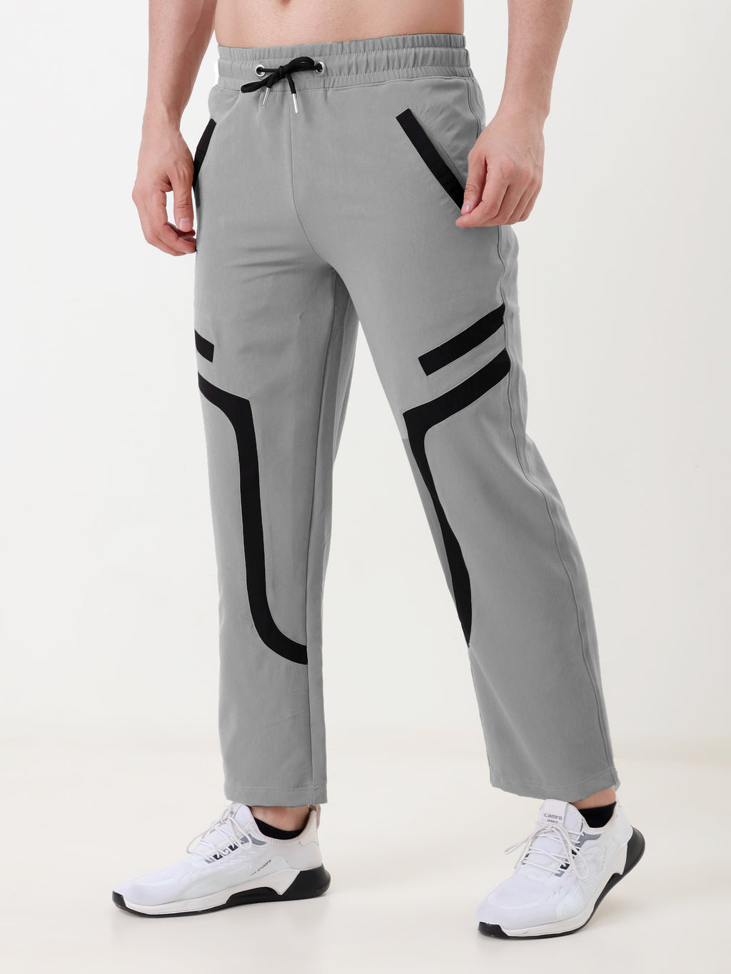 Men's Regular Fit Track Pants | Premium Stretch Fabric | Casual & Sports Lower