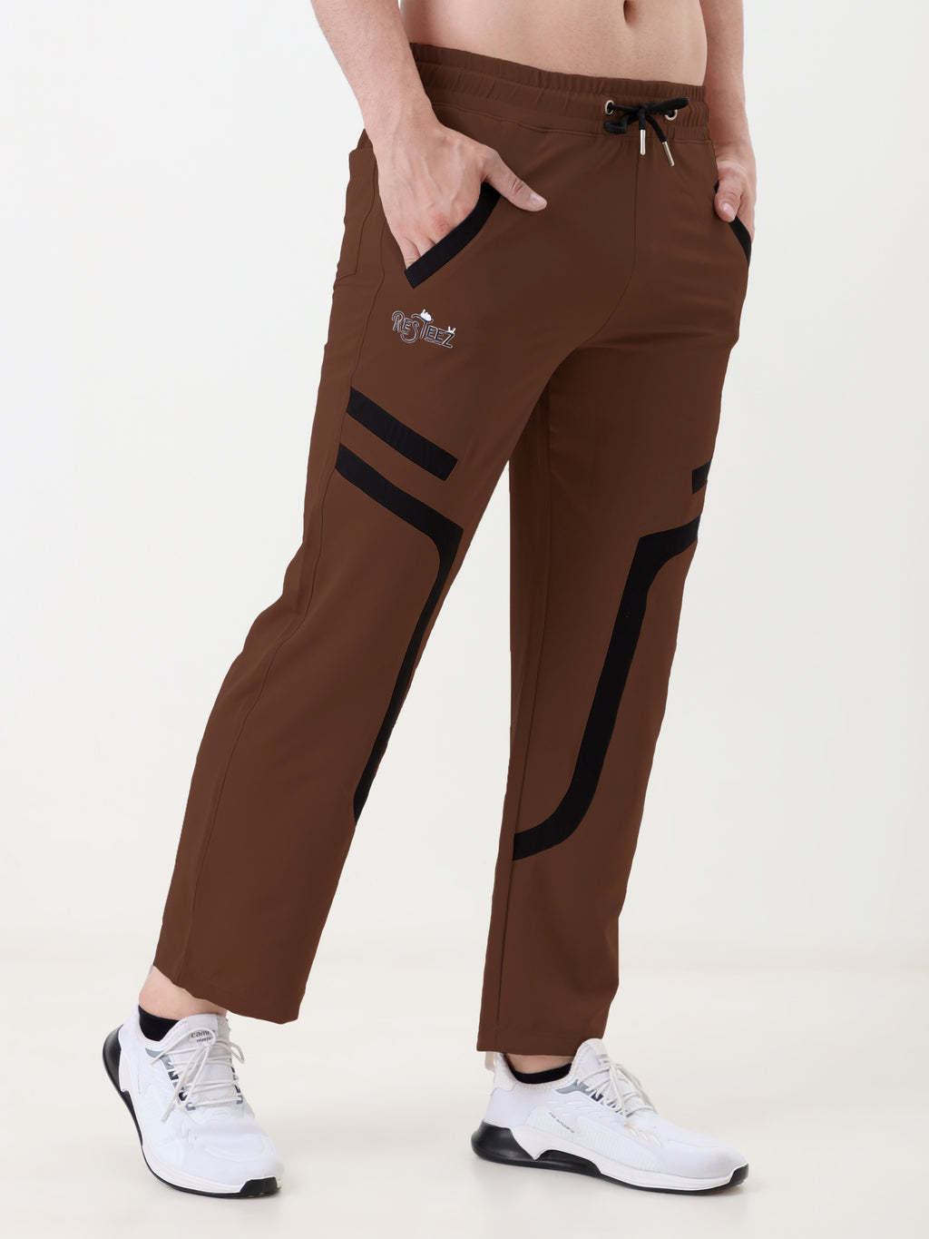 Men's Regular Fit Track Pants | Premium Stretch Fabric | Casual & Sports Lower
