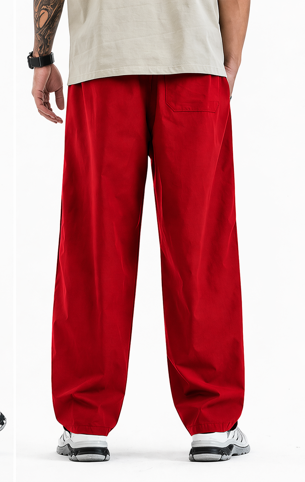 Men's Regular Fit Side Panel Track Pant | Drawstring Sports Lower