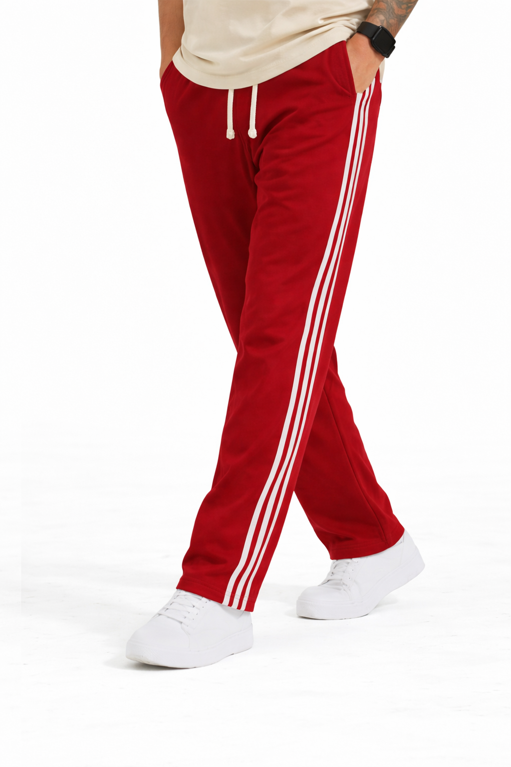 Men Relaxed Fit Training Track Pants