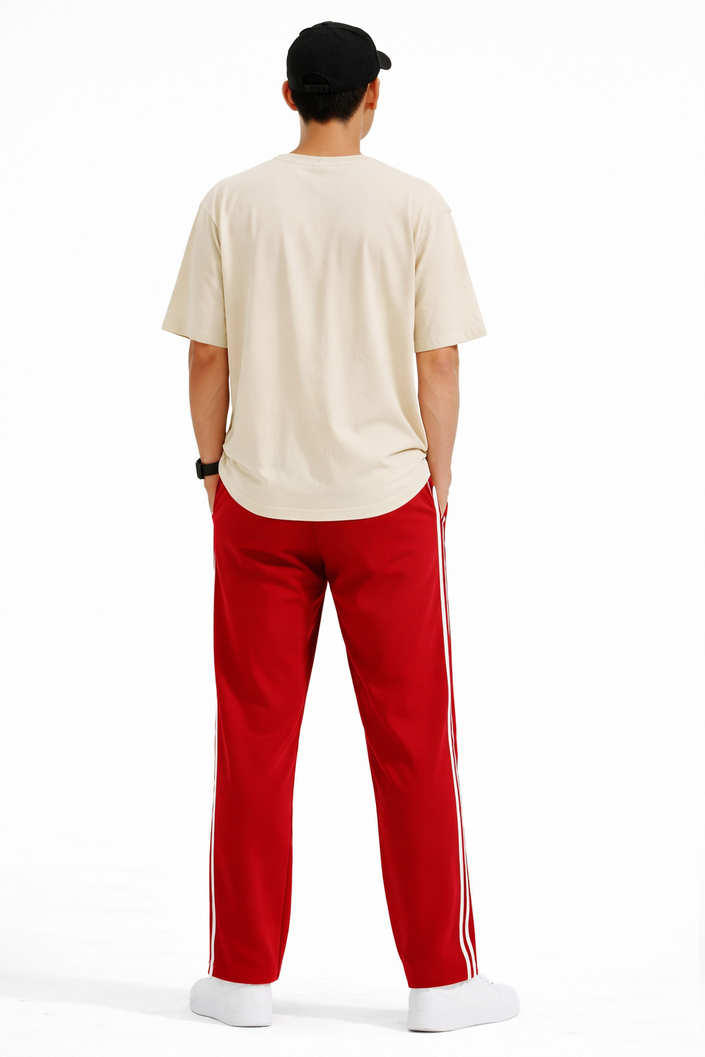 Men Relaxed Fit Training Track Pants
