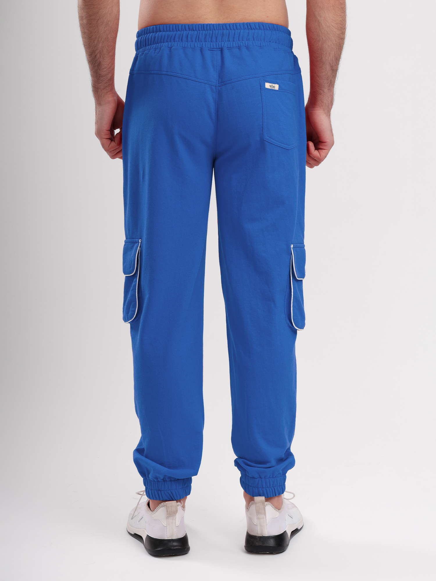 Men Premium Cargo Jogger Track Pant with Utility Pockets and Tapered Fit