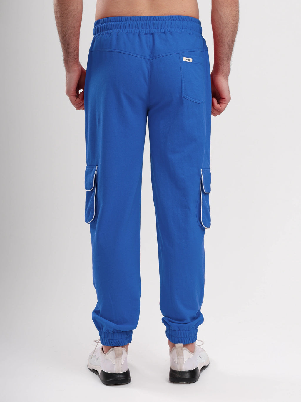 Resteez Men's Premium Utility Cargo Jogger Track Pant