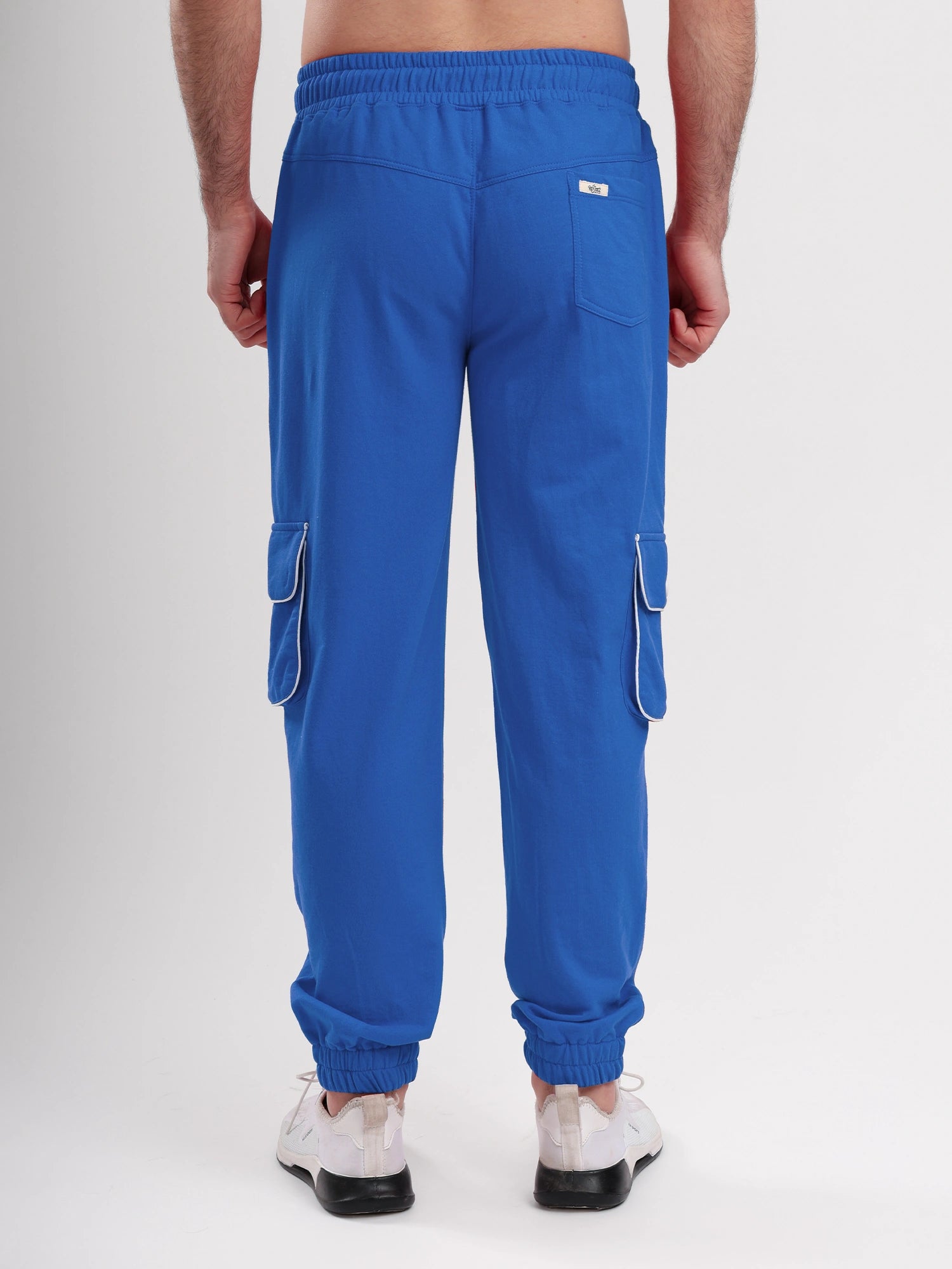 Resteez Men's Premium Utility Cargo Jogger Track Pant
