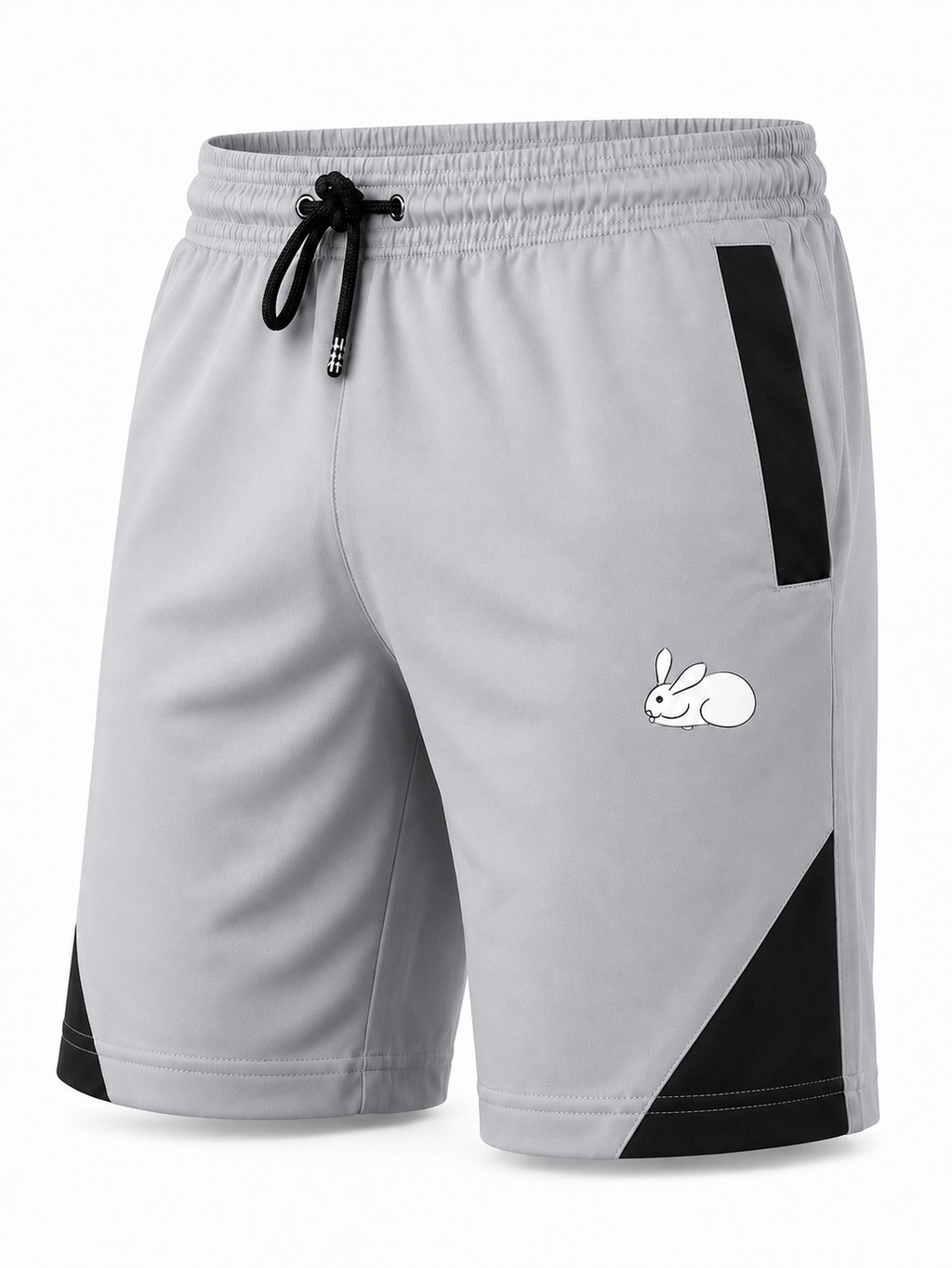 Men's Performance Sports Shorts with Elastic Waist | Active Gym Running Shorts | Regular Fit