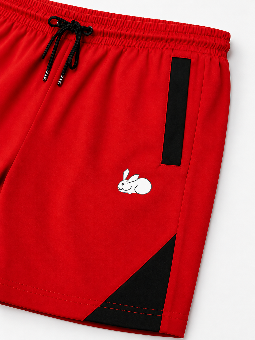 Men's Performance Sports Shorts with Elastic Waist | Active Gym Running Shorts | Regular Fit