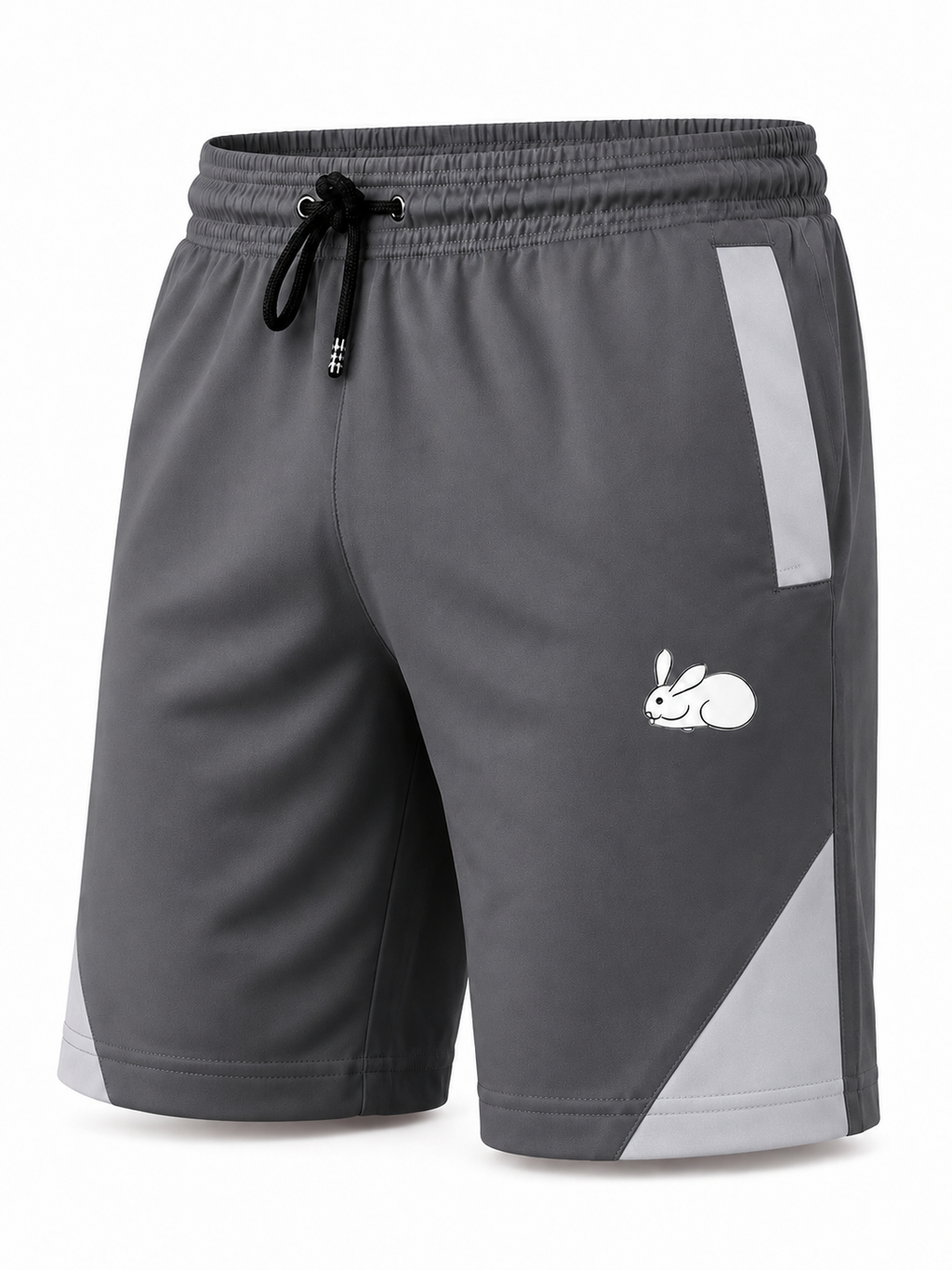 Men's Performance Sports Shorts with Elastic Waist | Active Gym Running Shorts | Regular Fit